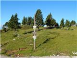 Kranjski Rak - Kapela Marije Snežne (Velika planina)